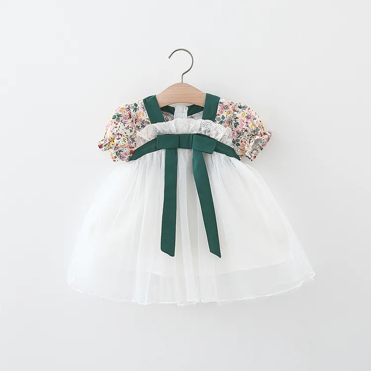 女童连衣裙儿童旗袍公主裙小女孩夏装蓬蓬纱超仙裙子童装女汉服潮