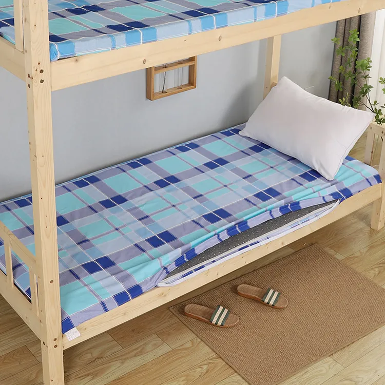 学生纯棉褥套 单人0.9米床垫保护套宿舍全棉垫子罩单件包裹式床单