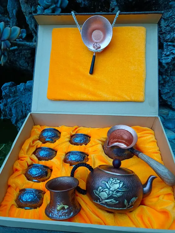 精品高端镶嵌小泡壶茶具套装