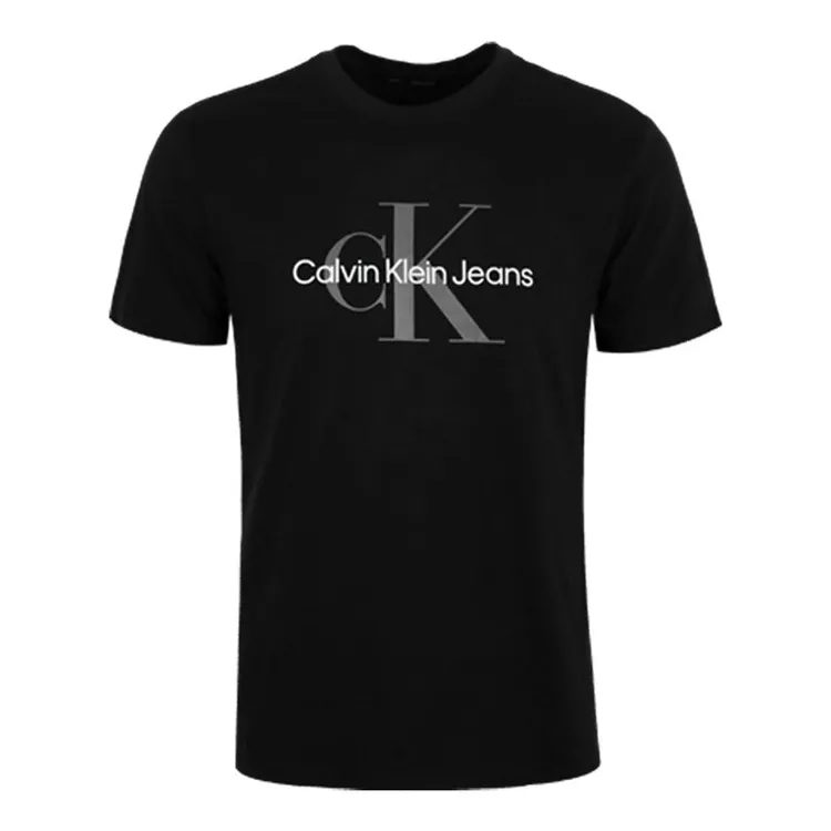 Calvin Klein/卡尔文·克雷恩CK男士休闲短袖T恤夏季新款字母半袖