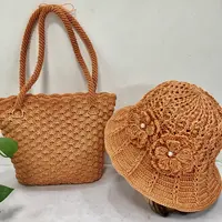 （不是成品）新款小鱼帽子包包材料包