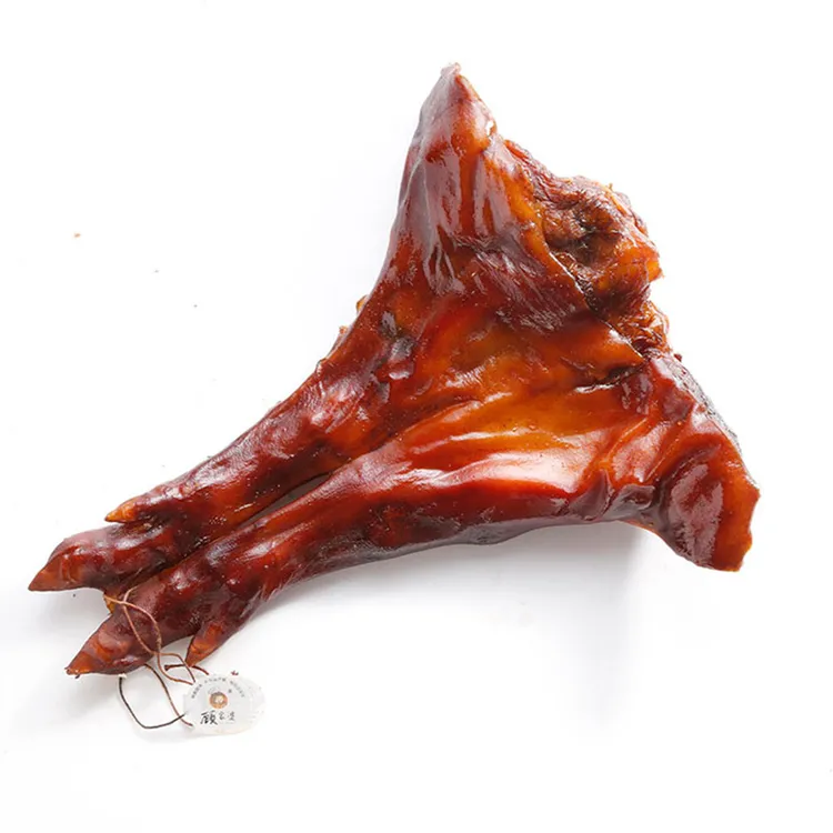 顾家婆烟熏腊猪脚湖南农家传统工艺烟熏腊味腌制散装优质批发包邮