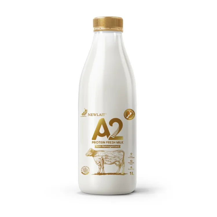 新西兰空运纽兰特 A2-β非均质巴氏杀菌营养鲜牛奶1L×2瓶