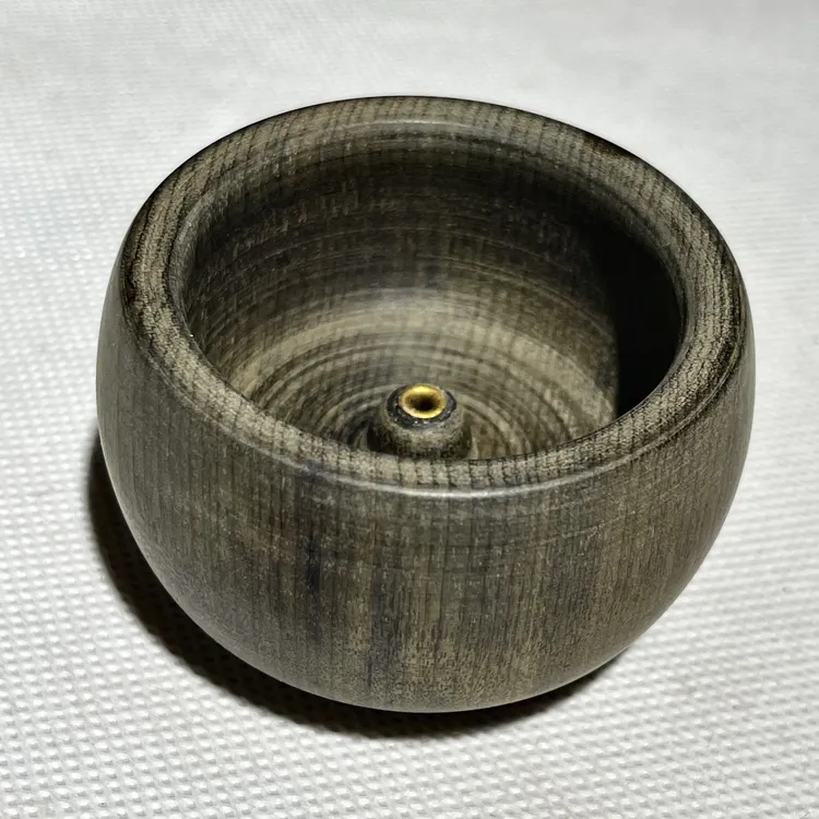 金丝楠乌木无漆无蜡香炉阴沉木整料香插香味浓郁家居摆件