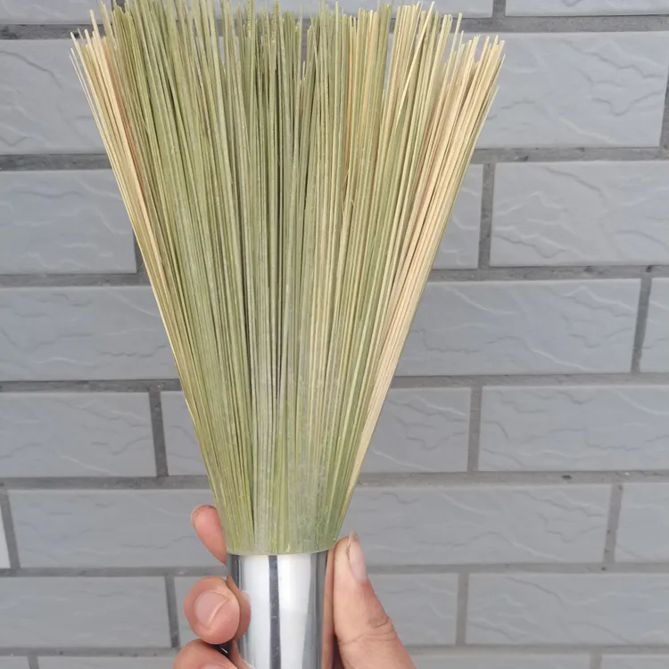 家用竹刷农村手工锅刷，不锈钢手柄锅刷纯手工，洗锅刷子竹子不沾油