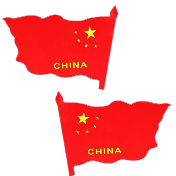 中国国旗车贴爱国五星红旗车门贴纸 汽车贴纸装饰车标 划痕贴遮挡