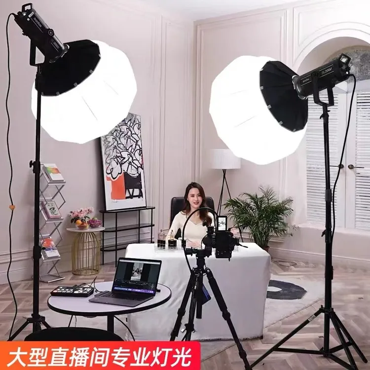 GODOX/神牛SL150W三代LED摄影灯直播间专业补光灯常亮灯高清拍照