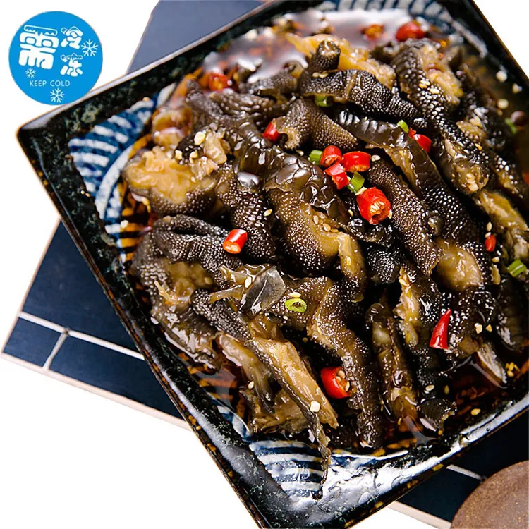 麻辣无骨鸡爪250gX2袋四川小吃零食熟食网红休闲小吃独立包装