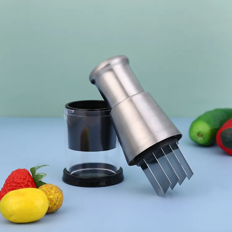 【坤源】多功能不锈钢拍拍按压式手动捣蒜机压蒜器创意拍蒜神器
