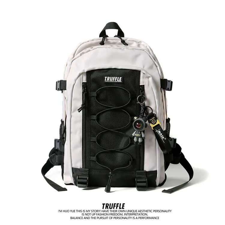 TRUFFLE日系双肩包男女大容量电脑包旅行背包初中高中大学生书包