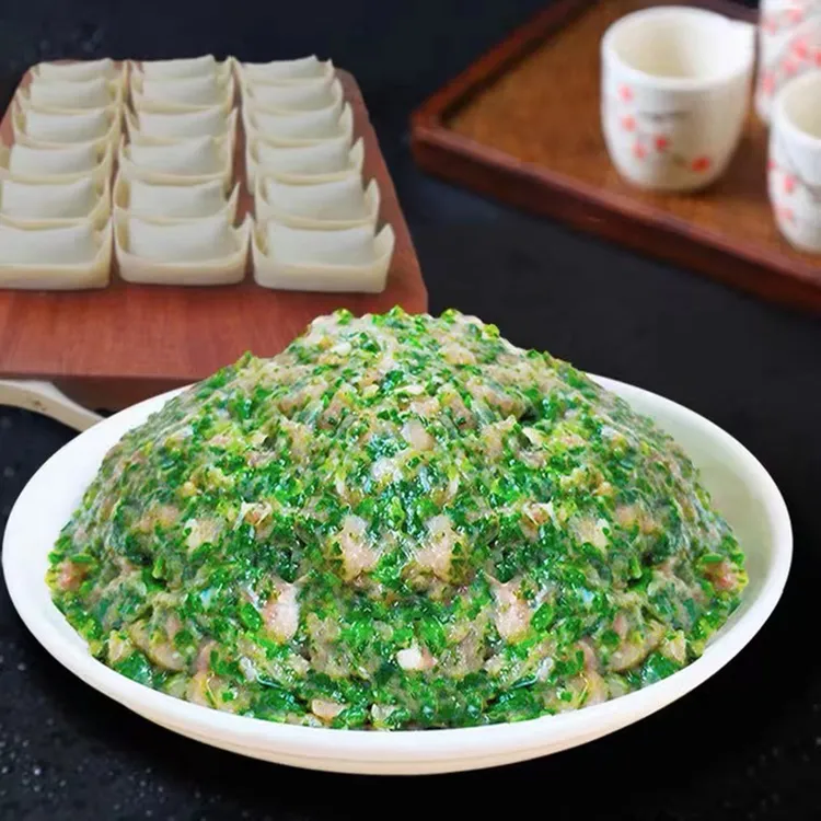 风马牛荠菜鲜肉馅1-3盒新鲜野菜手工馄饨水饺云吞方便早餐夜宵