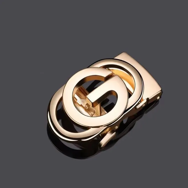 爆款保罗正品腰带头自动扣3.5CM卡子锌合金皮带头个性百搭裤带头