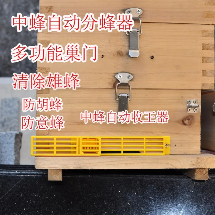 多功能巢门中蜂防逃框除雄蜂防分蜂巢门蜜蜂自动分蜂器防跑器