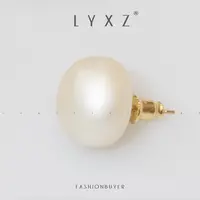 非金属仿珍珠耳饰  大小与【质感小灯泡】气质耳环69908