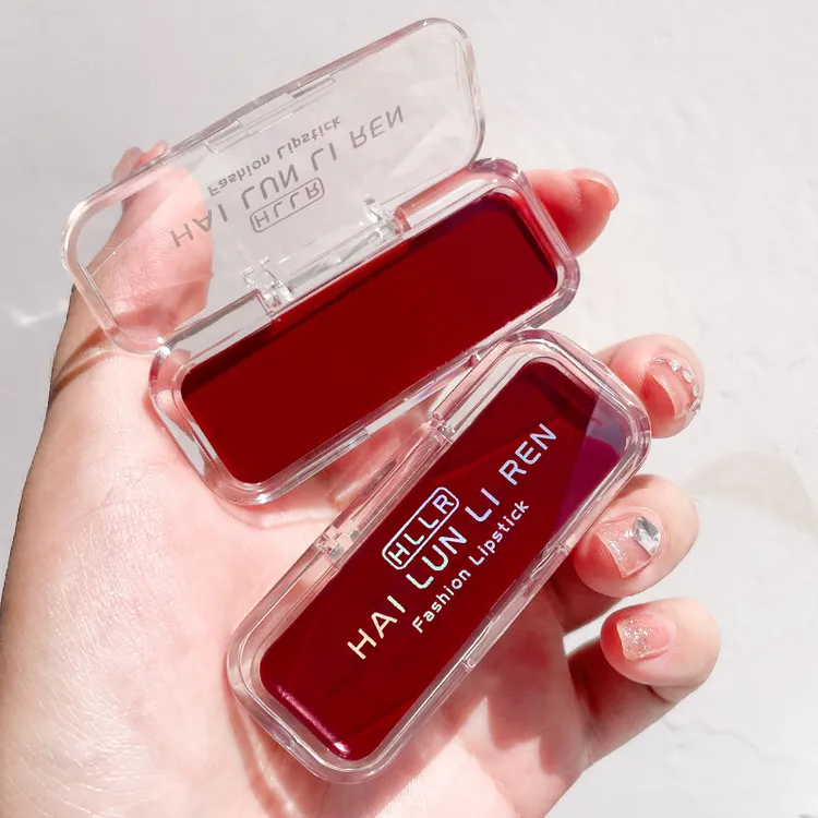 海伦丽人唇泥哑光雾面丝绒唇釉不易掉色罐装腮红颜值学生显白唇泥