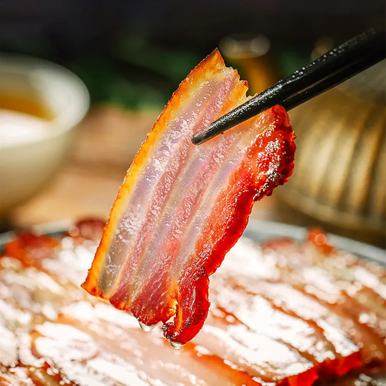 重庆奉节手工自制烟熏腊肉川味五花肉1斤装四川腊肉正宗烟熏腊肉