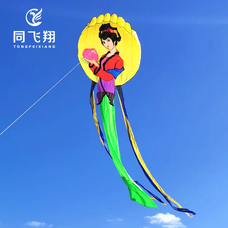 天际漫步者软体风筝嫦娥奔月仙女下凡3D立体大型高档大人专用网红