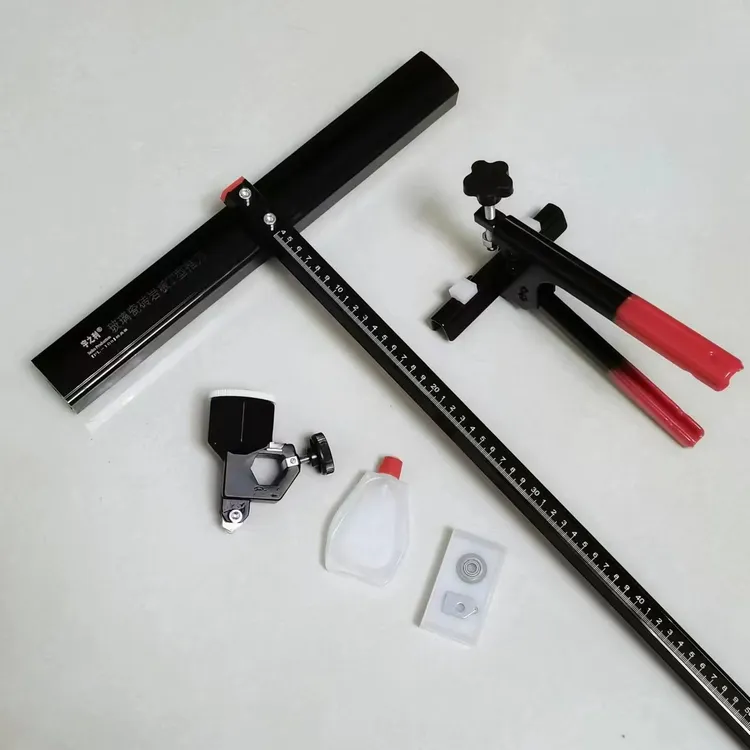 经典黑瓷砖玻璃推刀加粗加厚推刀 钢尺重型高端拖刀玻璃推尼龙