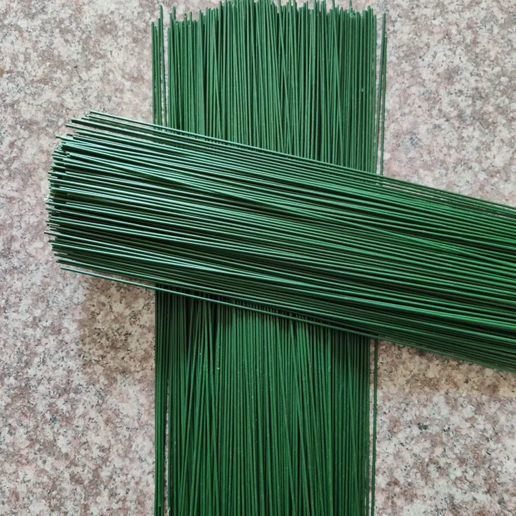 2号胶包绿花杆手工diy玫瑰花丝网花花杆