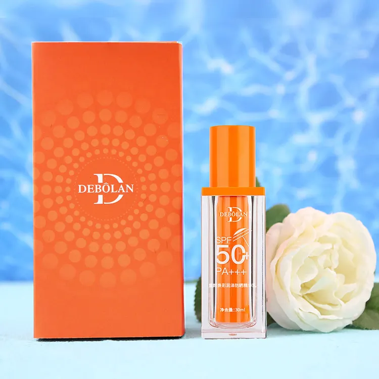 DEBOLAN/黛博蘭【黛博蘭】防晒精华乳润泽焕彩spf50双抗通用