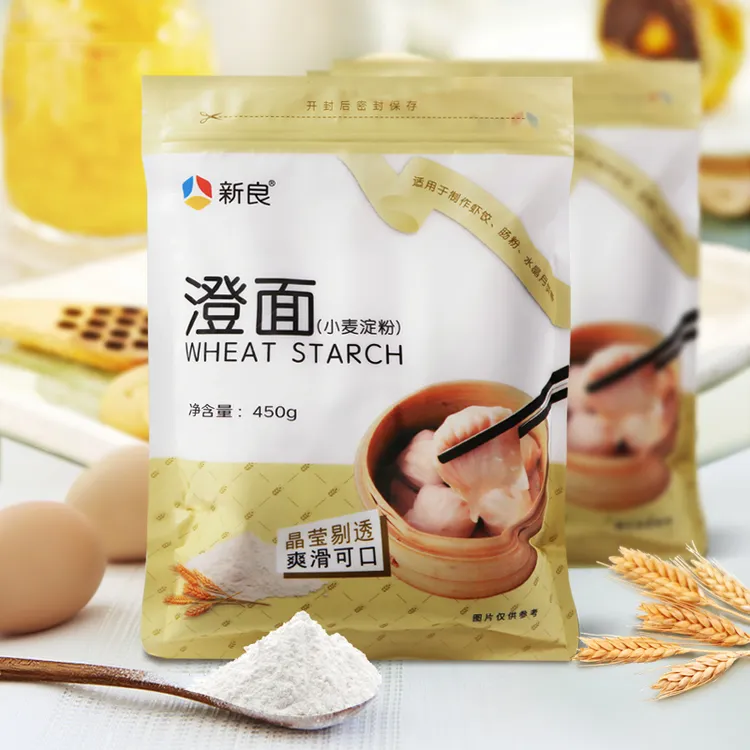 新良澄面澄粉食用水晶虾饺钵仔糕冰皮月饼小麦淀粉烘焙450g
