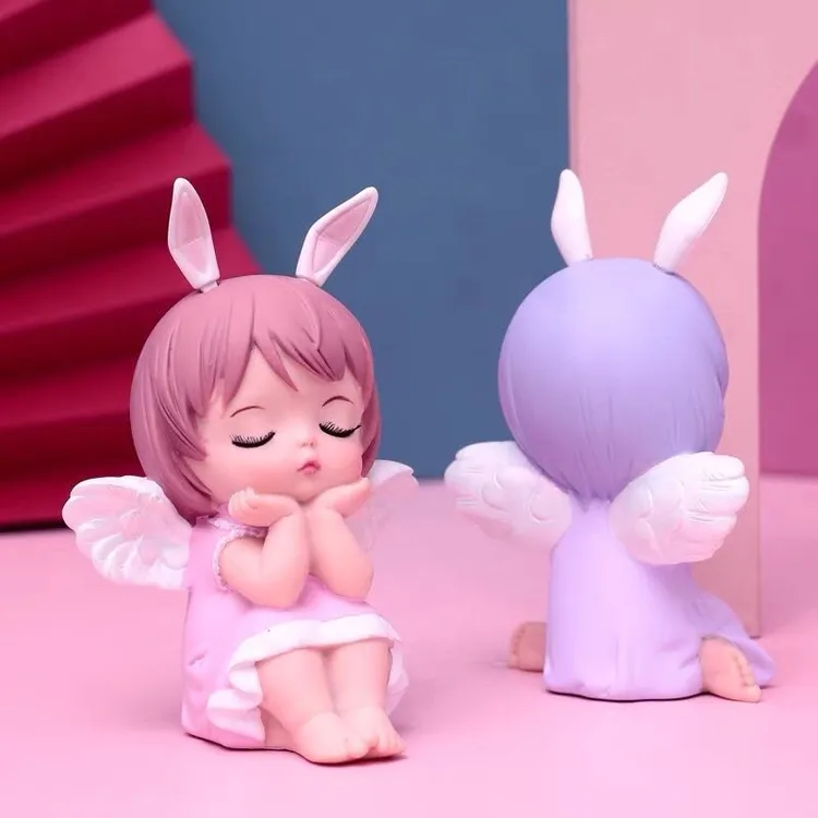 【追艺】安妮宝贝蜜雪儿网红摆件手工diy 创意可爱烘焙蛋糕装饰公仔