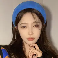 oushipei/欧诗佩秋冬可爱毛绒洗脸发箍压发头箍防滑洗脸毛绒绒