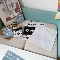 10月8号清发4个！棉麻材质方型抱枕套40X40CM NO.退NO.换