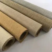 【不干胶麻布】带胶自粘亚麻布自粘珠宝柜台背景展布墙布复古装帧