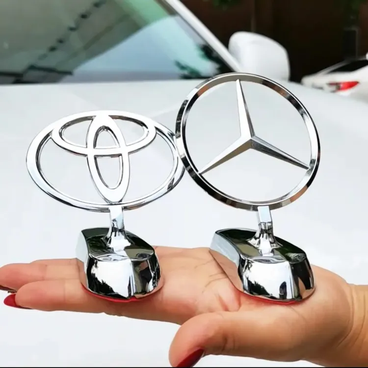 汽车机盖标志改装金属车头车标引擎盖立标