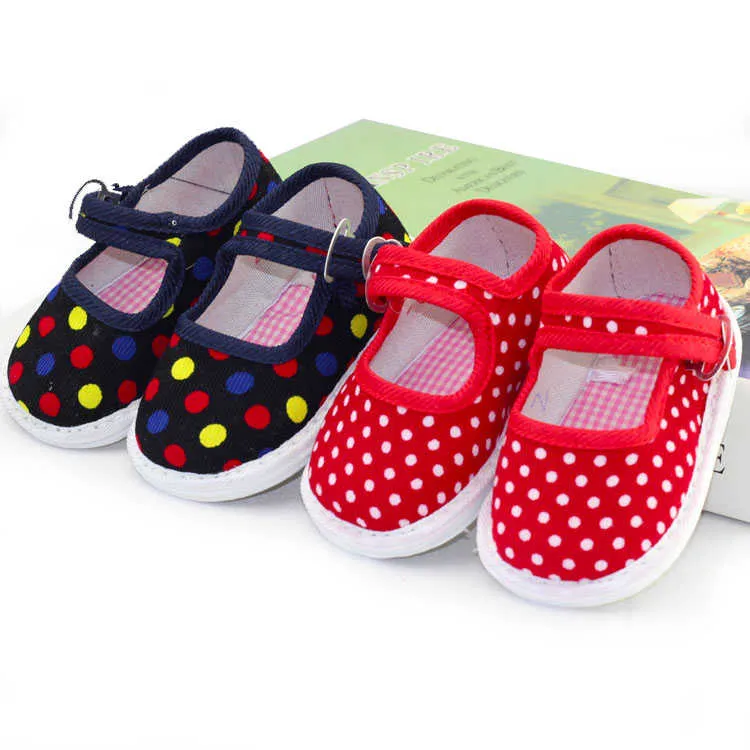 婴儿布鞋软底纯棉宝宝千层底布鞋春夏透气0-1-2岁纯手工纳底防滑