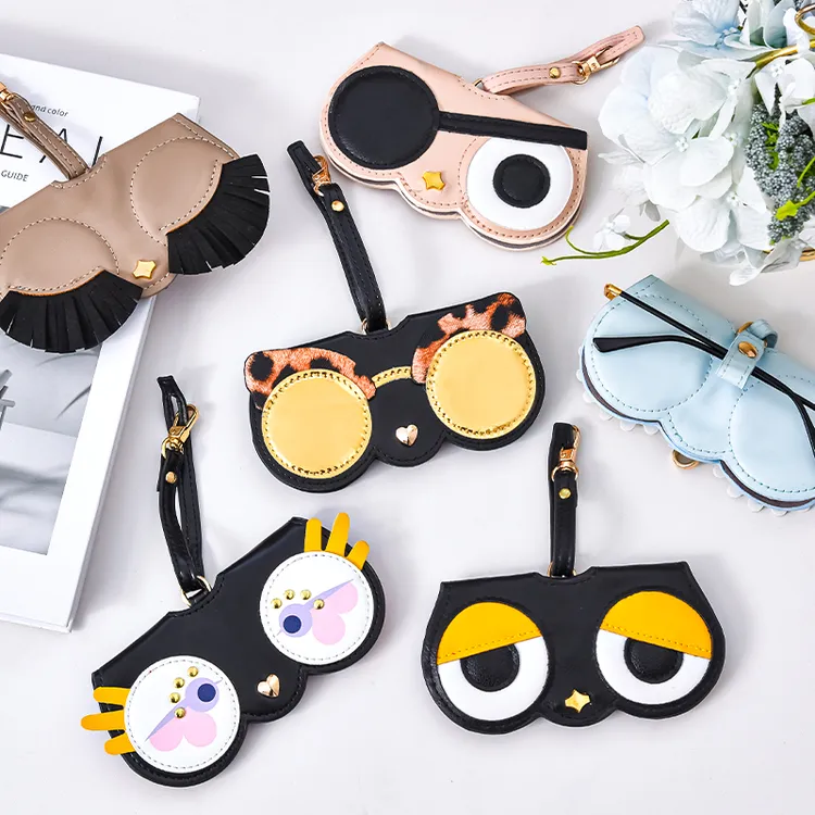 眼镜袋防压便携眼镜包太阳镜墨镜收纳袋子创意小型男女款随身挂包