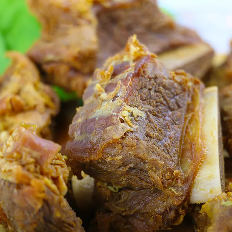 【武汉多肉牛排骨】牛揽客牛排骨熟食250克煨汤啃食火锅新农风味