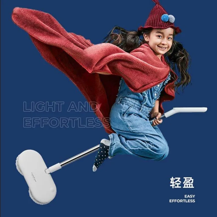 多功能电动擦地机送1年免洗湿巾布清洁地板灰尘污渍碎屑宠物毛发