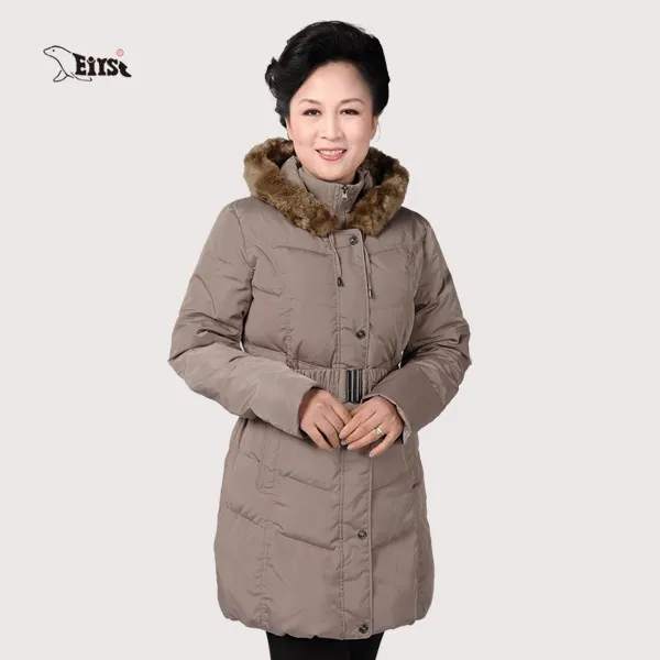 EIRST羽绒服冬季女式中长款