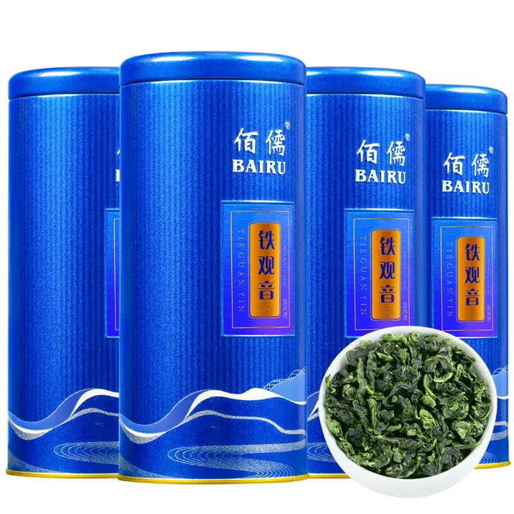 佰儒 特级新茶 安溪铁观音茶叶 清香型 乌龙茶兰花香 送礼袋500g