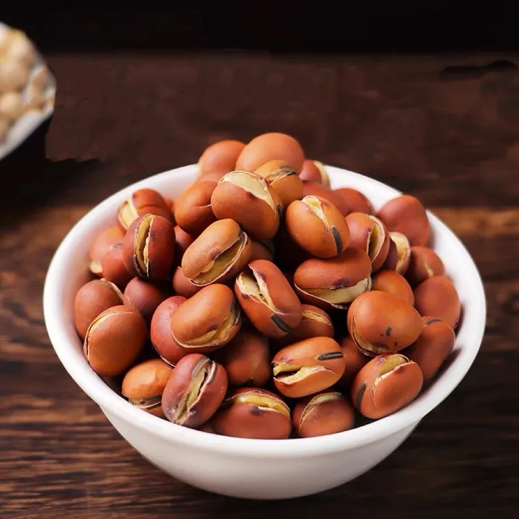 【买一斤送一斤】鼎盛炒羊眼豆大豆盐爆豆蚕豆500g/袋香脆炒货