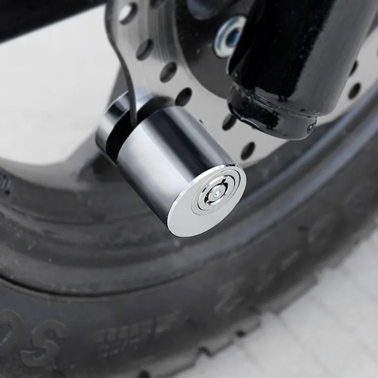 通用踏板摩托车碟刹锁刹车盘防盗锁电动车防盗