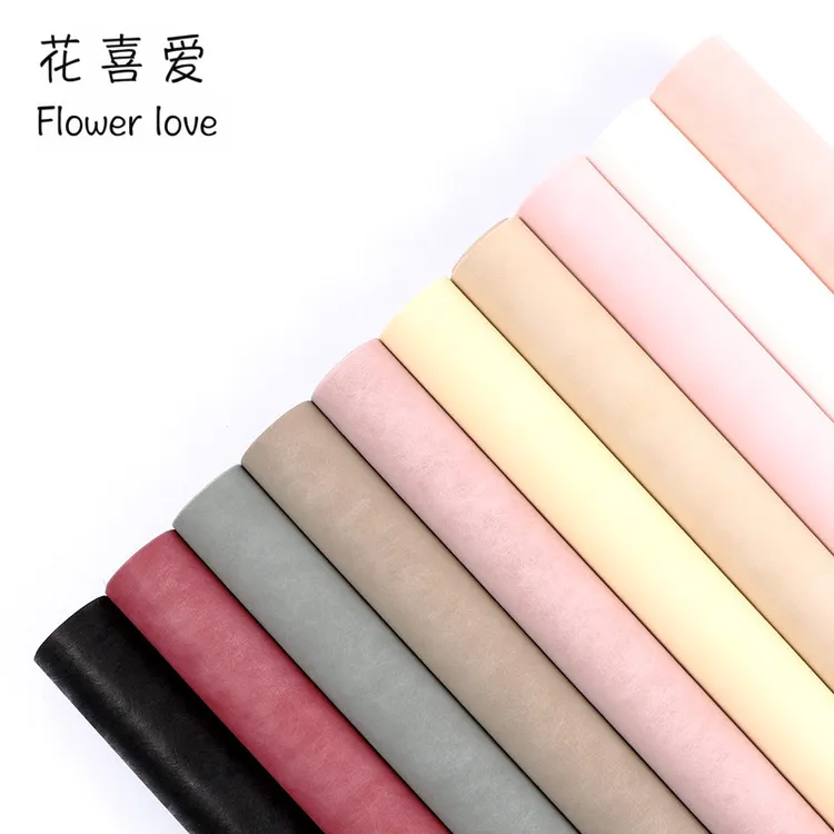 花喜爱防水内衬柔感牛奶棉纸鲜花店无纺棉包装纸花束包装材料