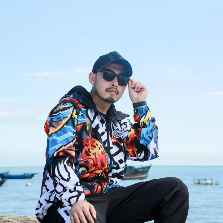 沃克森琦【深渊巨口】秋冬款户外钓鱼抗风防泼水抗刮耐磨加绒抗风衣