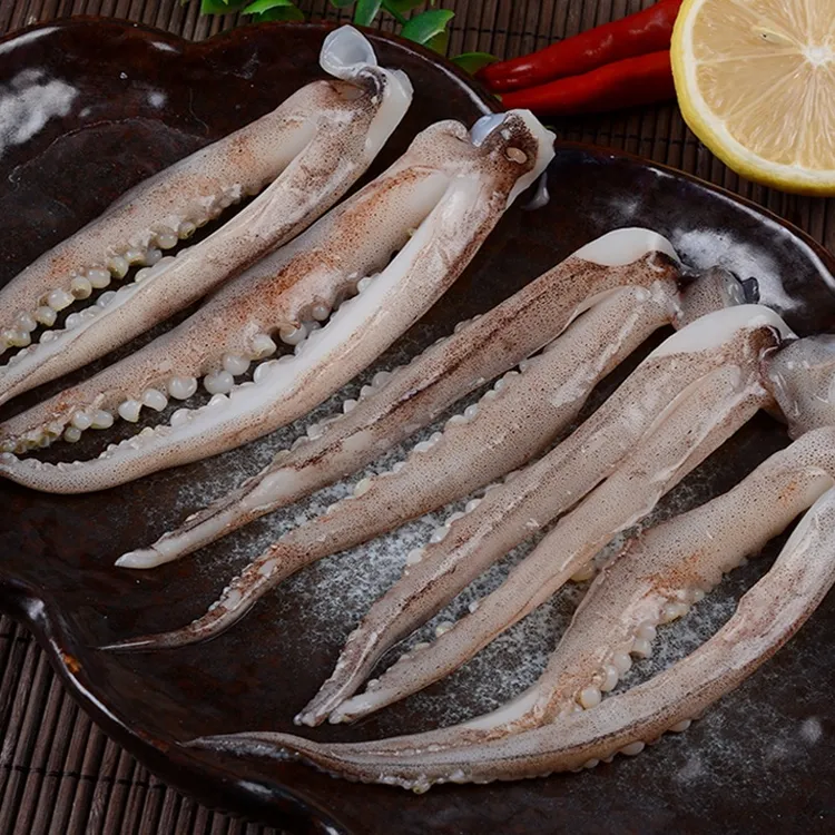“新鲜脆口小鱿鱼须500g/包 到手七包 速冻海鲜烧烤火锅食材