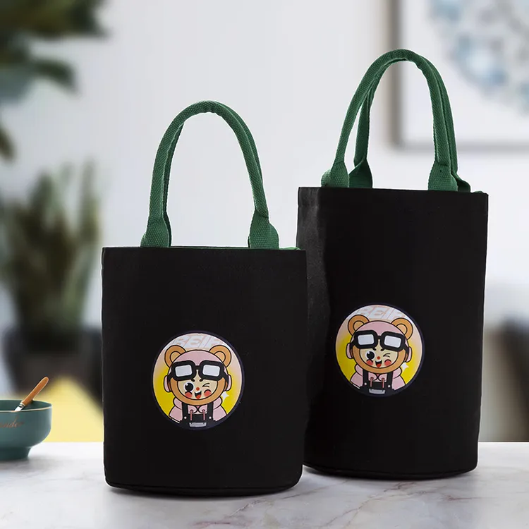 饭盒手提包保温包饭盒袋子上班族手提便当袋小学生铝箔加厚带饭袋