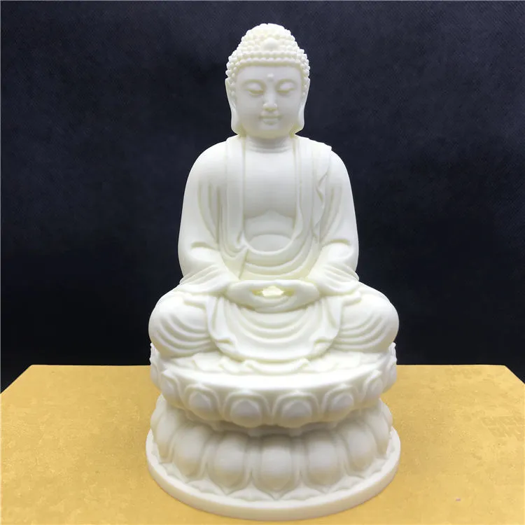 菩提果雕刻大日如来工艺品