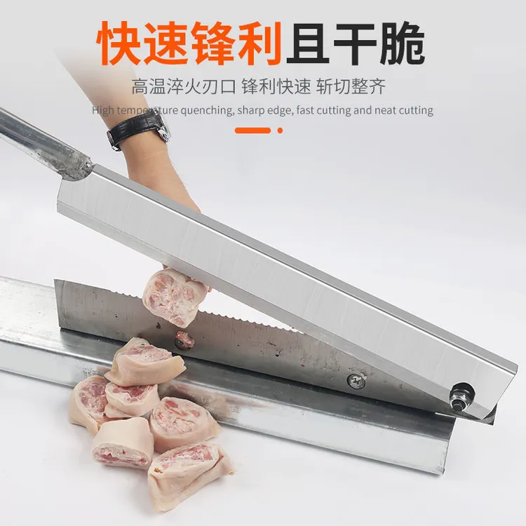 铡刀家用小型加厚切骨机商用排骨中药切肉切鸡工具实用方便锋利