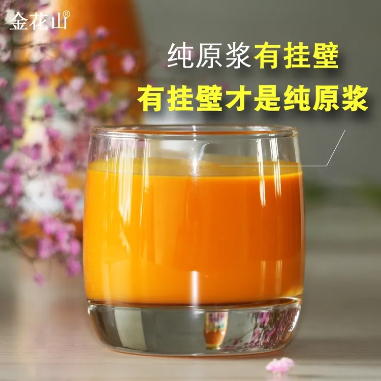 金花山沙棘原浆60g*12包鲜榨营养饮用健康