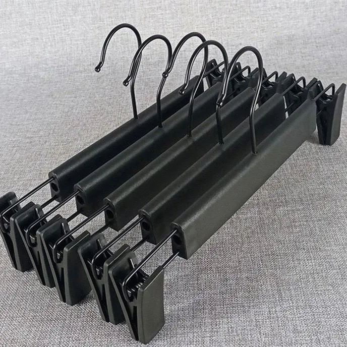 【买20个送5个】可伸缩裤夹子家用无痕磨砂裤架服装店衣架jk衣架