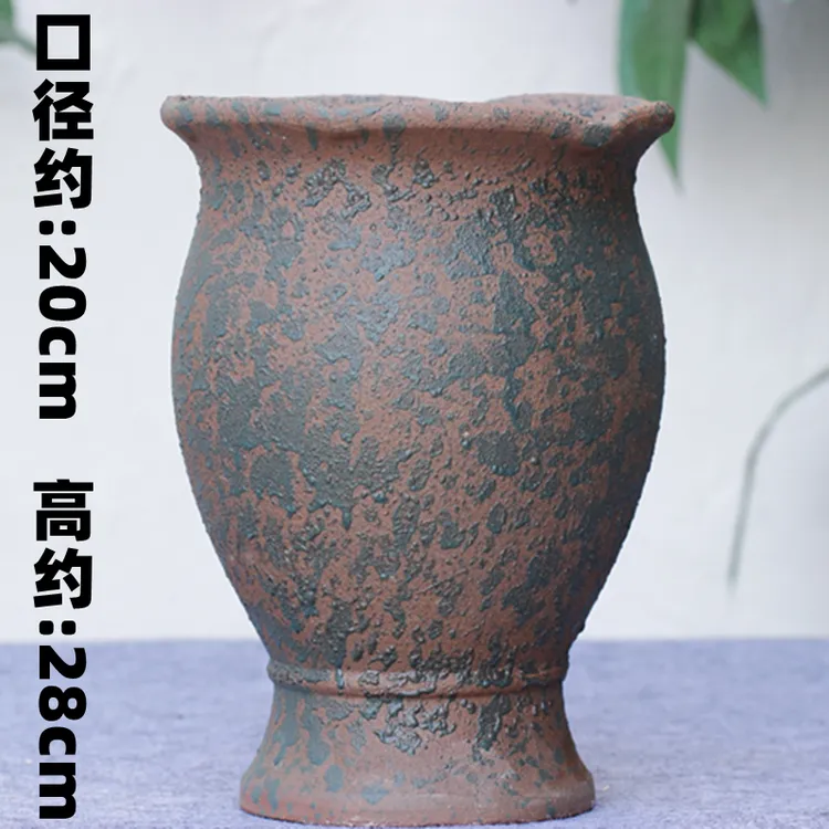 四方盆宜兴大号 花盆粗陶大口径陶瓷紫砂简约多肉植物老桩盆绿萝