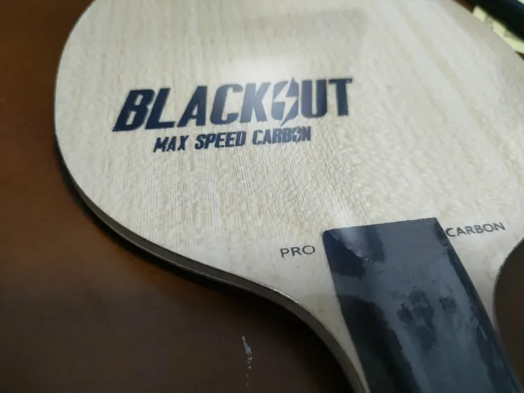 敢搏黑影外置碳素底板超强弧圈型