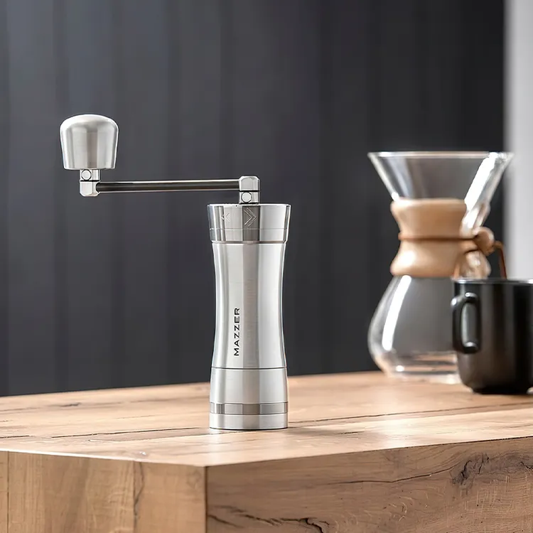 MAZZER Omega 手摇磨豆机手冲意式咖啡手磨手动咖啡豆研磨器具