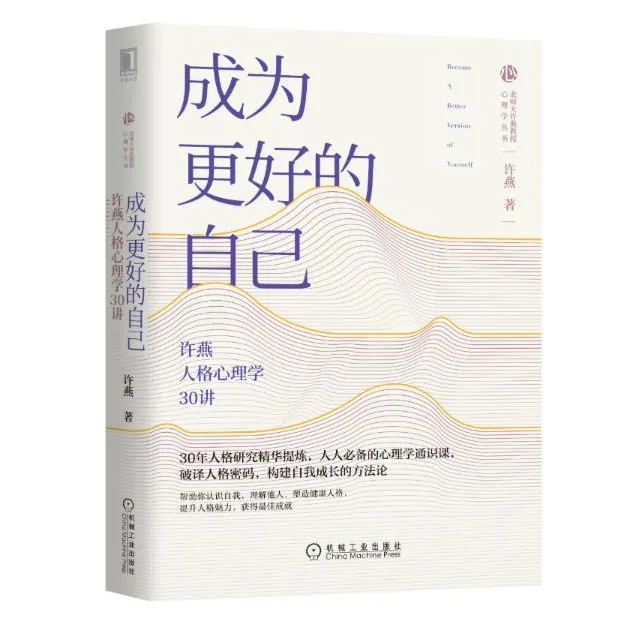成为更好的自己：许燕人格 心理经典书籍  机械工业出版社直营
